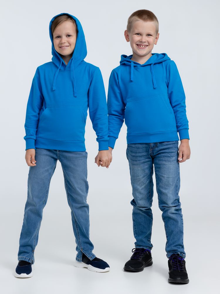 Худи детское Kirenga 2.0 Kids, бирюзовое, 12 лет