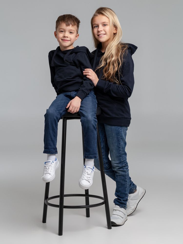 Худи детское Kirenga Kids 2.0, темно-синее, 10 лет
