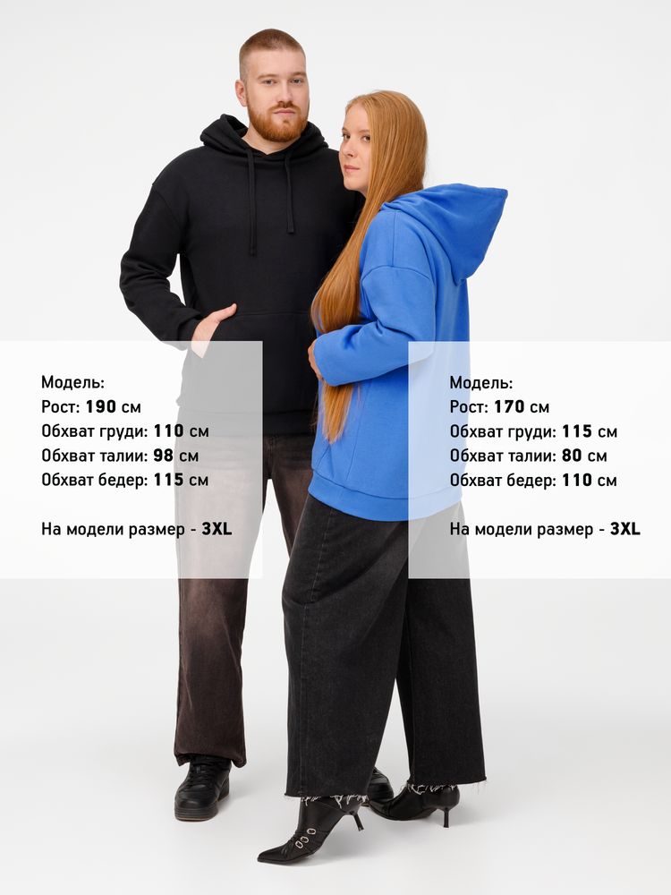 Худи Kirenga Heavy 2.0, черное, размер M