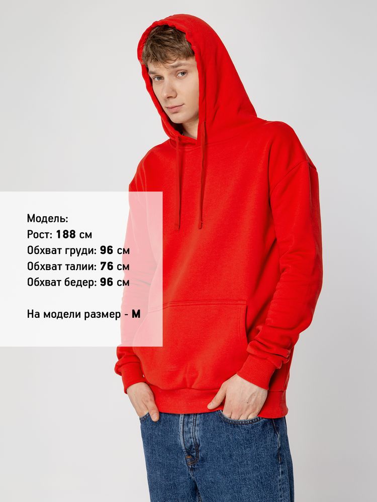 Худи Kirenga Heavy 2.0, красное, размер 4XL