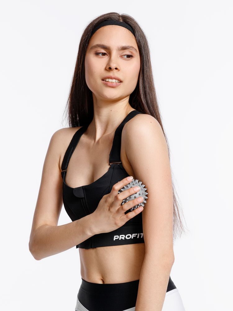 Набор массажных мячей для MФР Relaxify, черный с серым