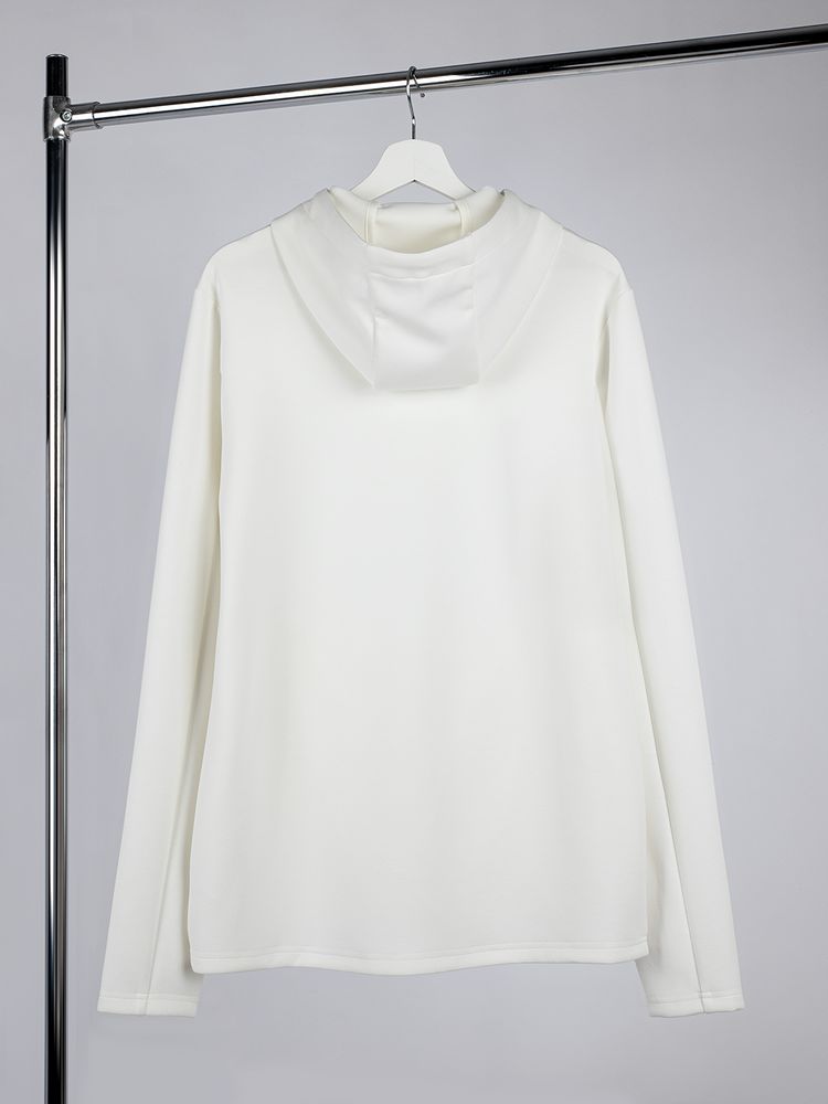 Худи унисекс Begi, молочно-белое, размер XL