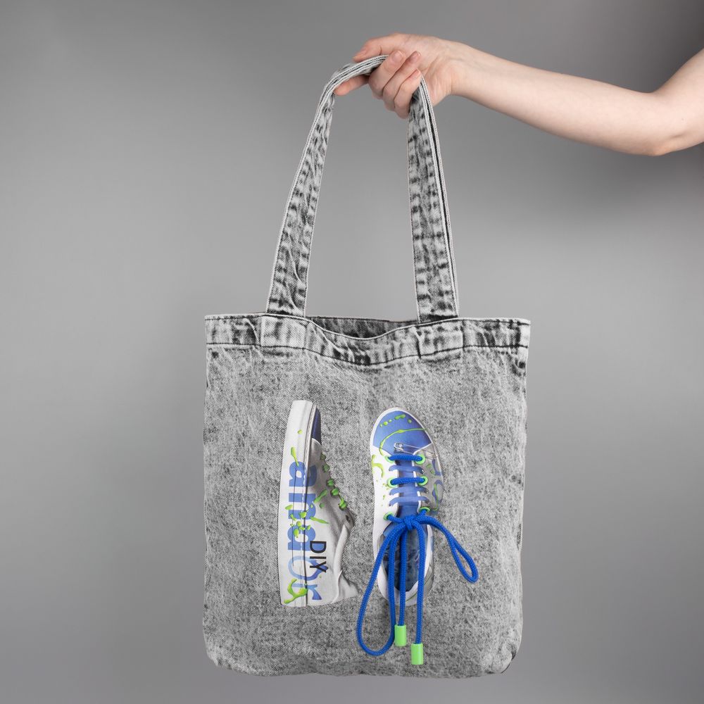 Круглый шнур Lasso L, синий, 110 см