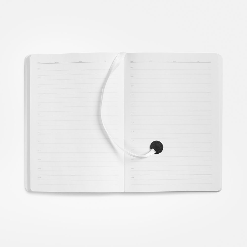 Ежедневник Lafite, недатированный, белый