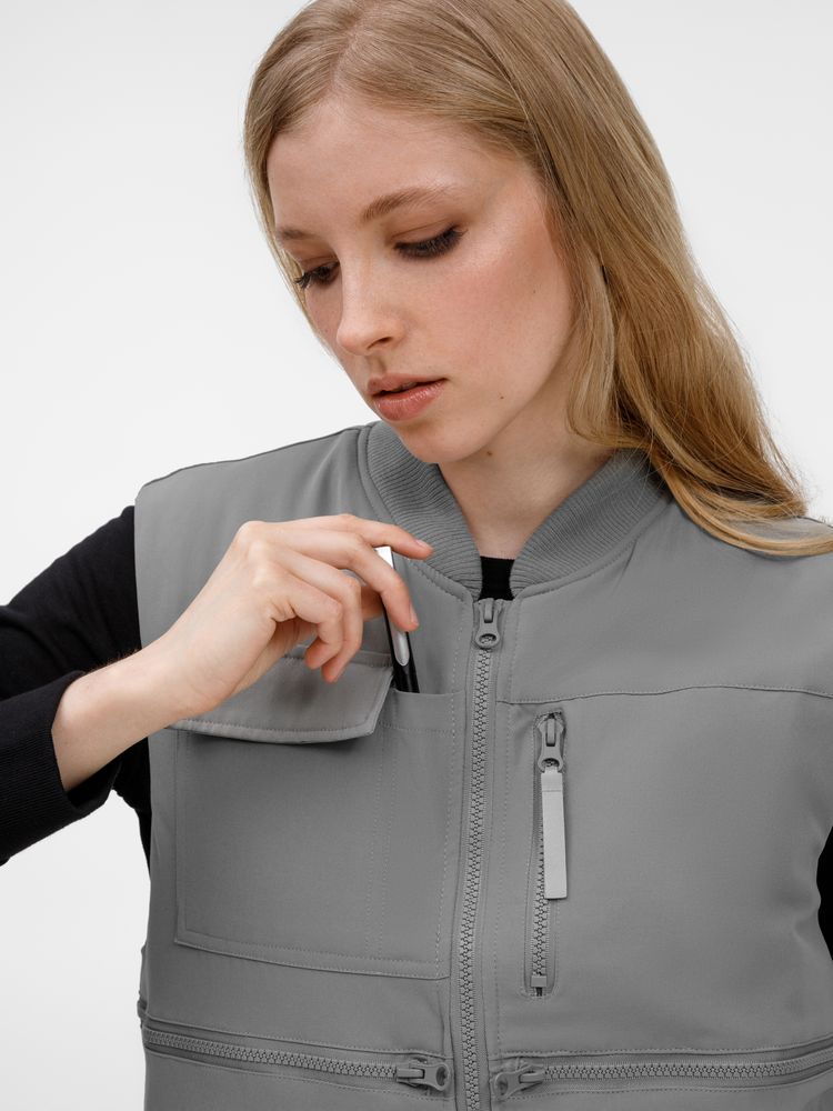 Жилет Hard Work, серый, размер L