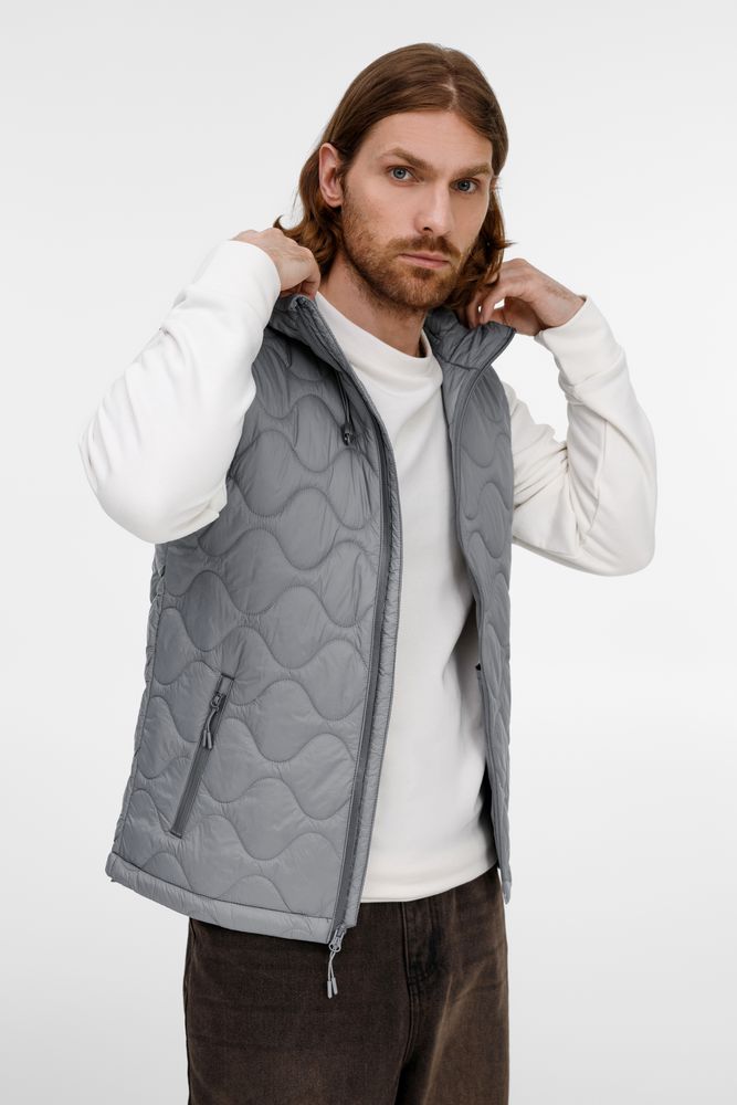 Жилет унисекс Tarnaby, светло-серый, размер 3XL