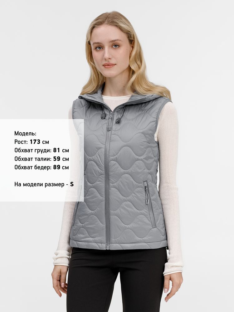 Жилет унисекс Tarnaby, светло-серый, размер 3XL