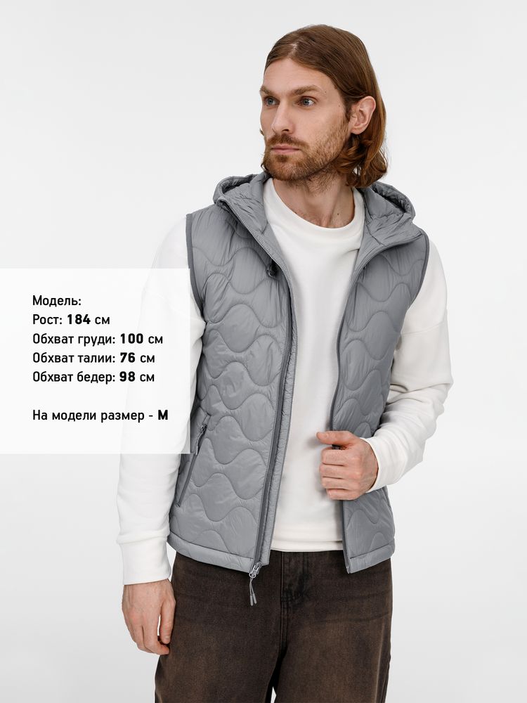 Жилет унисекс Tarnaby, светло-серый, размер 3XL