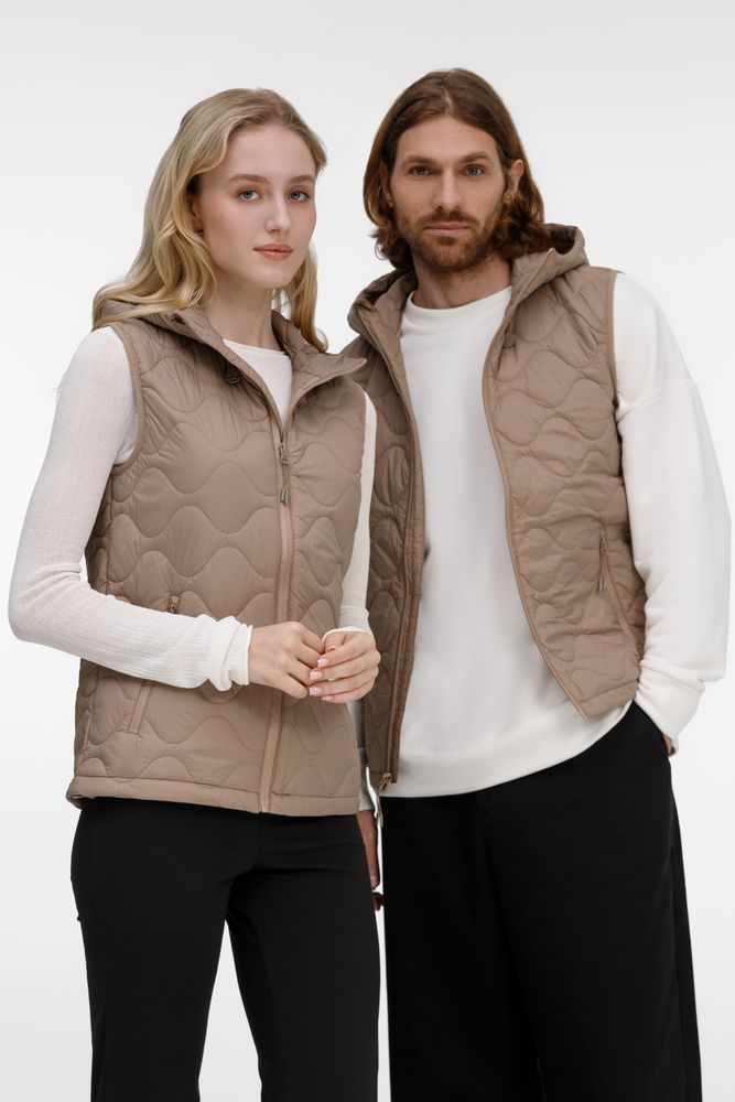 Жилет унисекс Tarnaby, бежевый, размер XXL