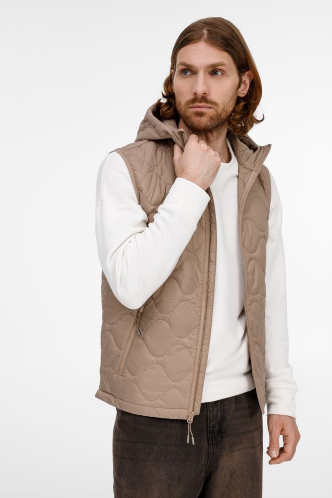 Жилет унисекс Tarnaby, бежевый, размер XXL