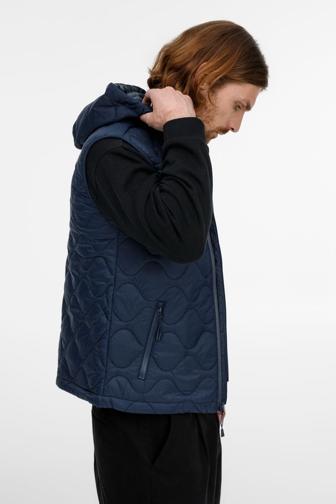 Жилет унисекс Tarnaby, темно-синий, размер S