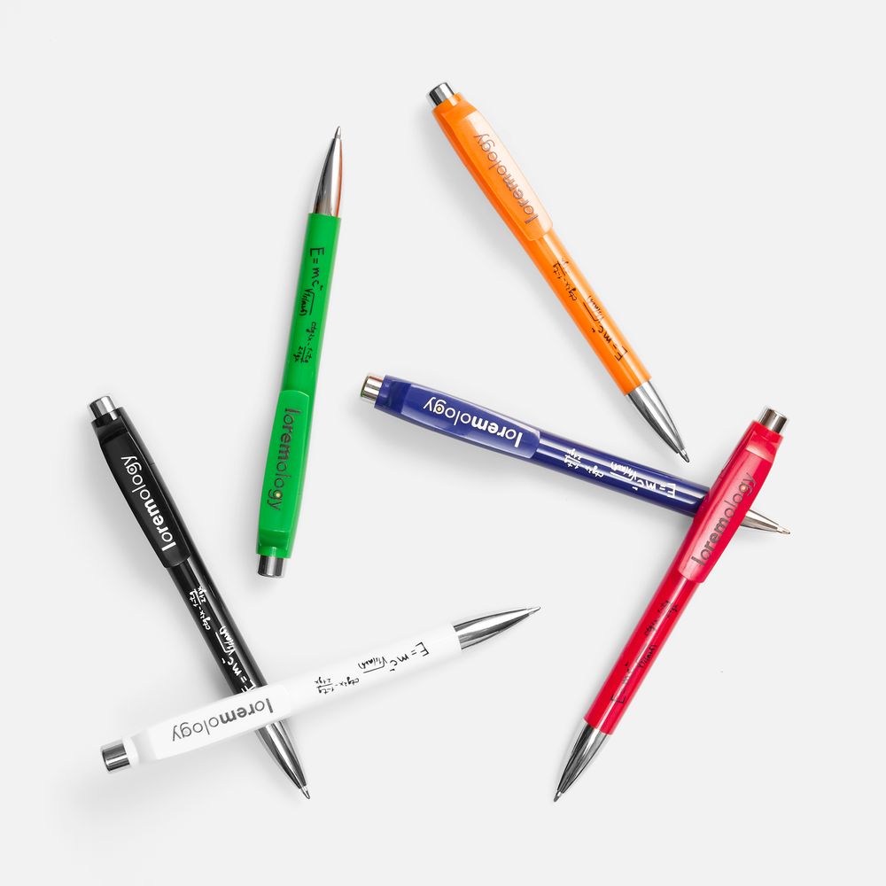 Ручка шариковая Klippa, оранжевая