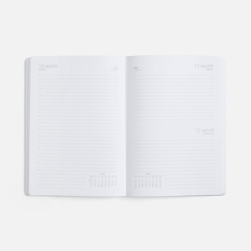 Ежедневник Basis, датированный, темно-серый