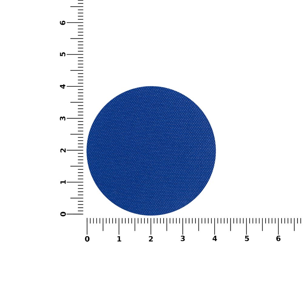 Наклейка тканевая Lunga Round, M, синяя