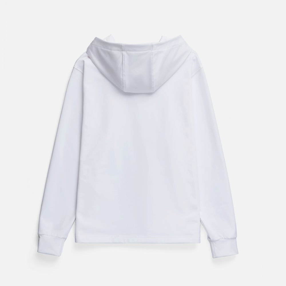 Худи унисекс Morfiss, белое, размер XS/S