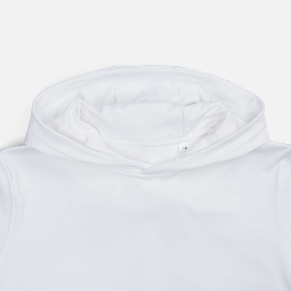 Худи унисекс Morfiss, белое, размер XS/S