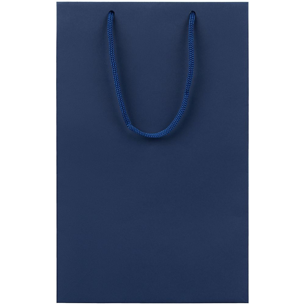 Пакет бумажный Porta S, вертикальный, темно-синий