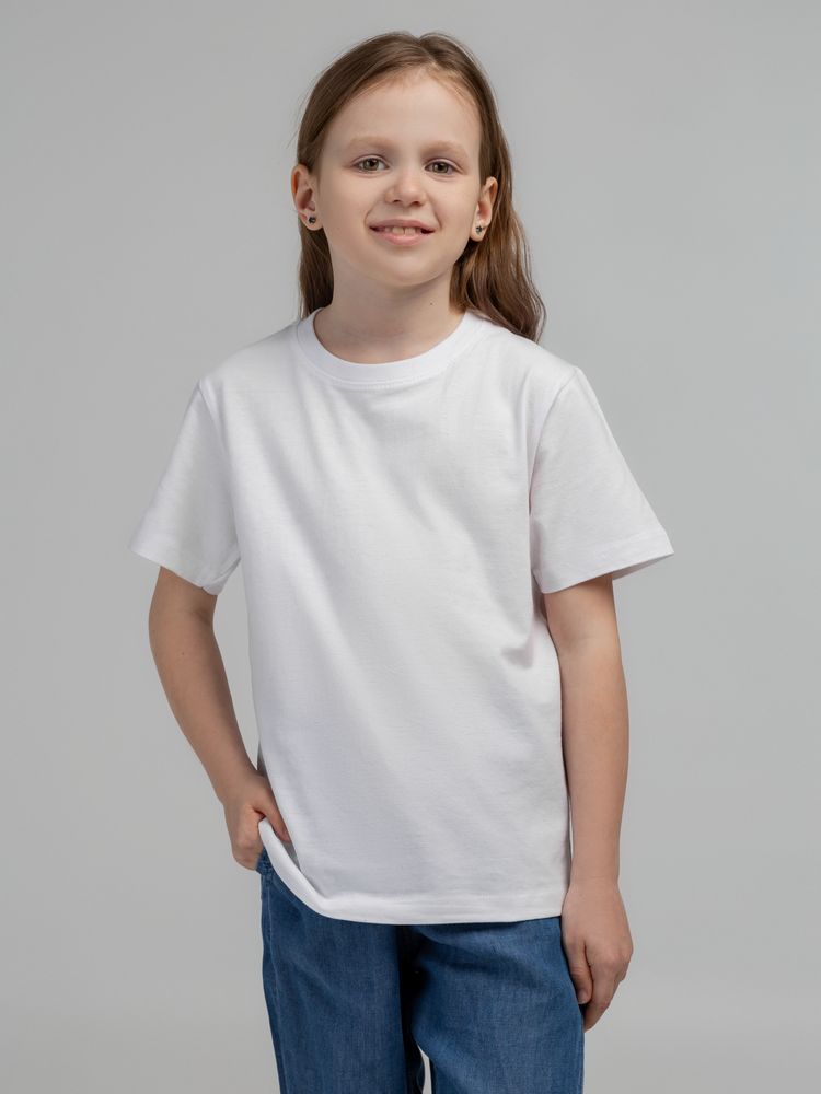 Футболка детская Regent Kids 150 белая, на рост 96-104 см (4 года)