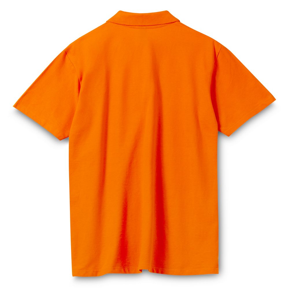 Рубашка поло мужская Spring 210 оранжевая, размер M