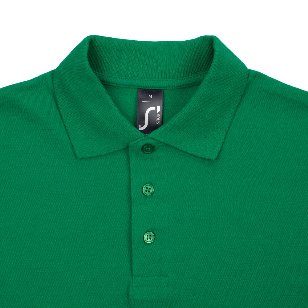 Рубашка поло мужская Spring 210 ярко-зеленая, размер M
