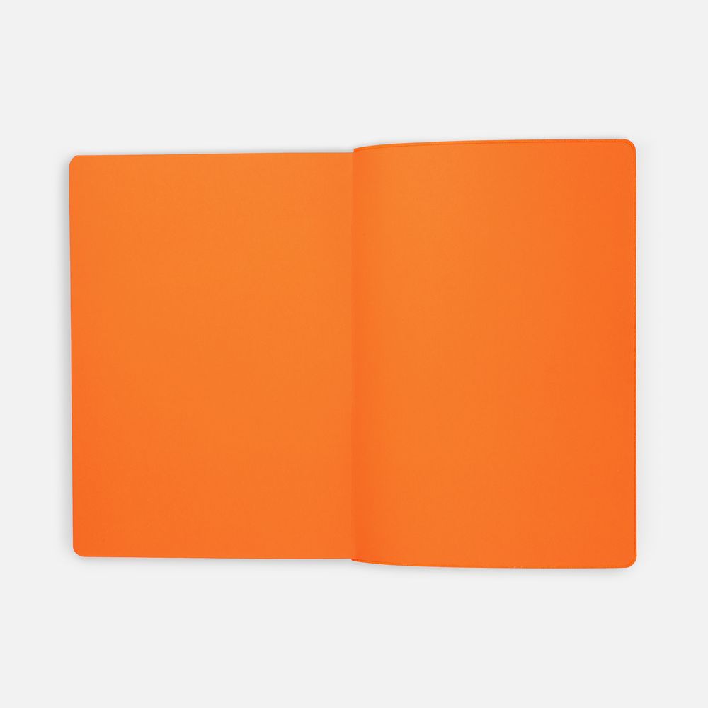 Ежедневник Flexpen Shall, недатированный, оранжевый