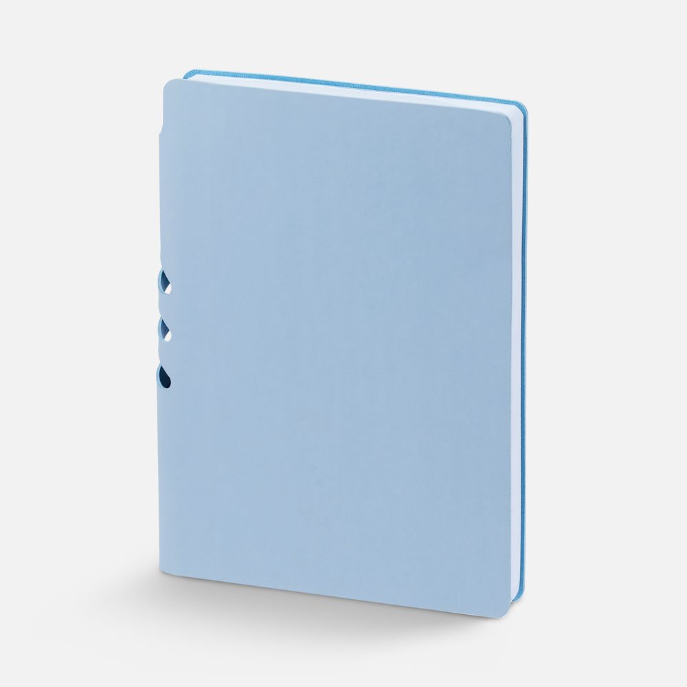 Ежедневник Flexpen Shall, недатированный, голубой
