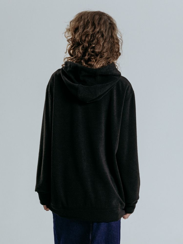 Худи унисекс Prima Vista, черное, размер XL