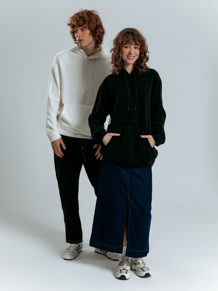 Худи унисекс Prima Vista, черное, размер XL