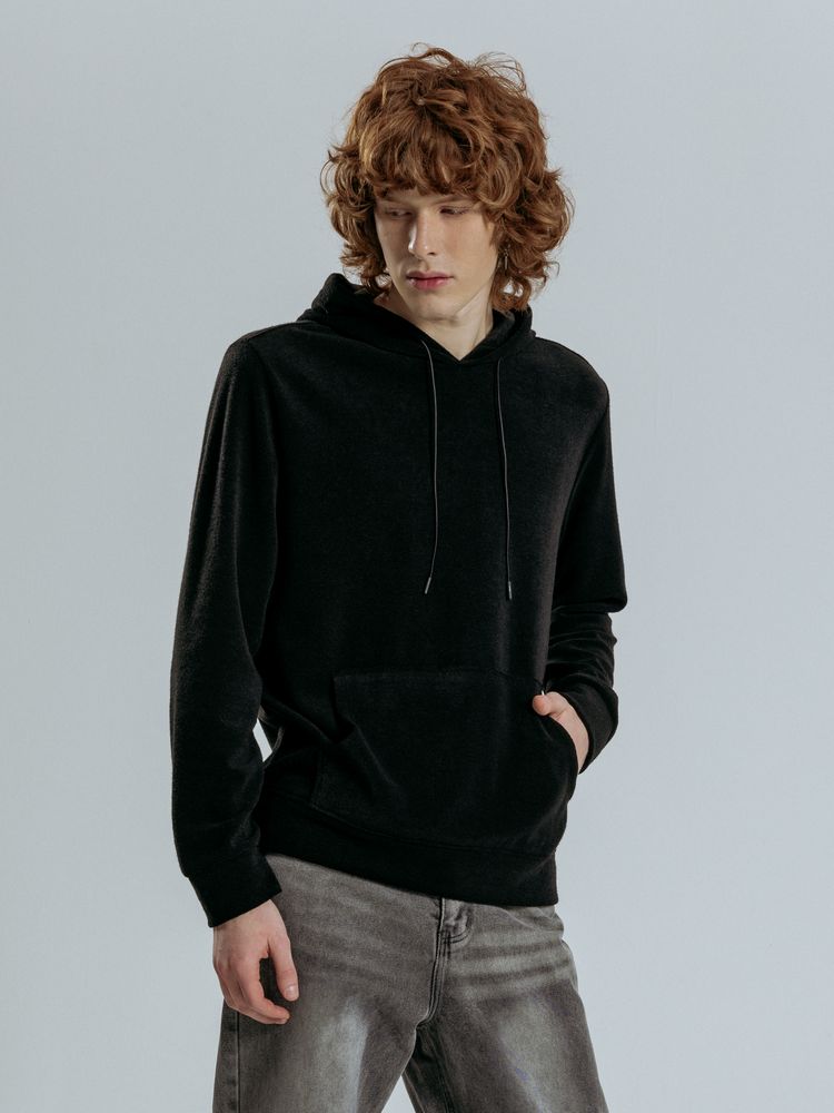 Худи унисекс Prima Vista, черное, размер XL