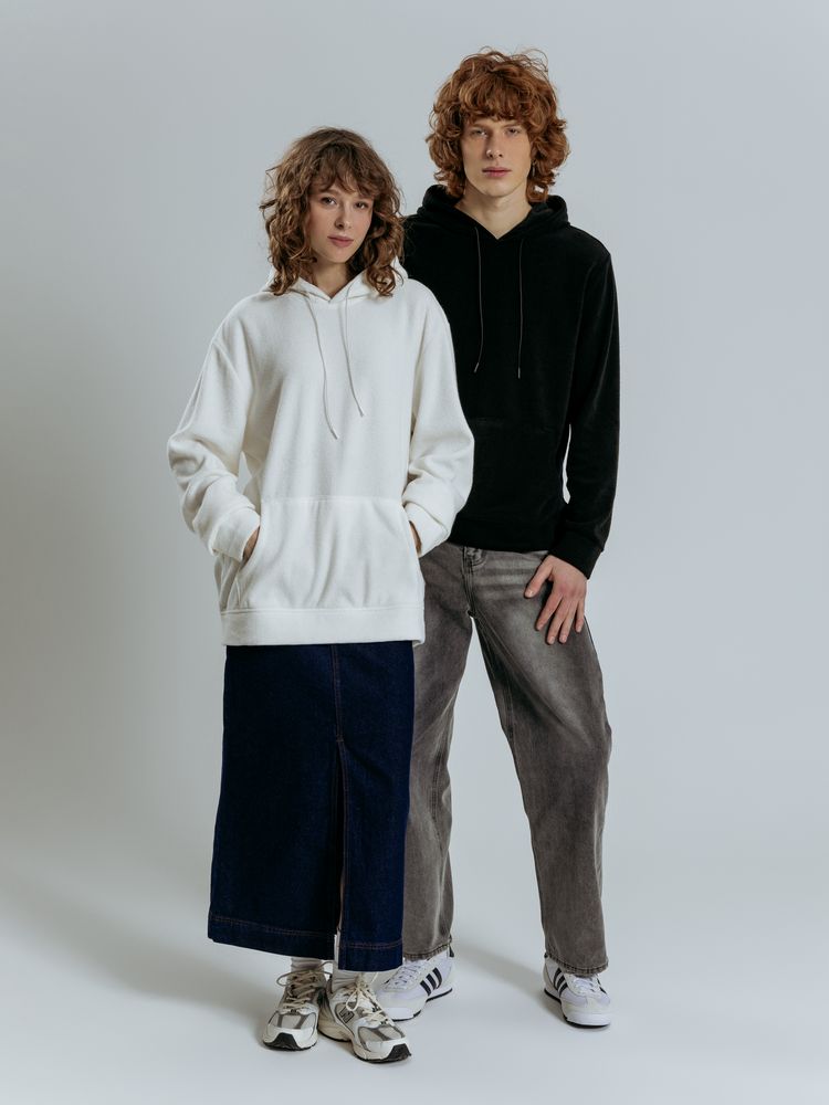 Худи унисекс Prima Vista, белое, размер L