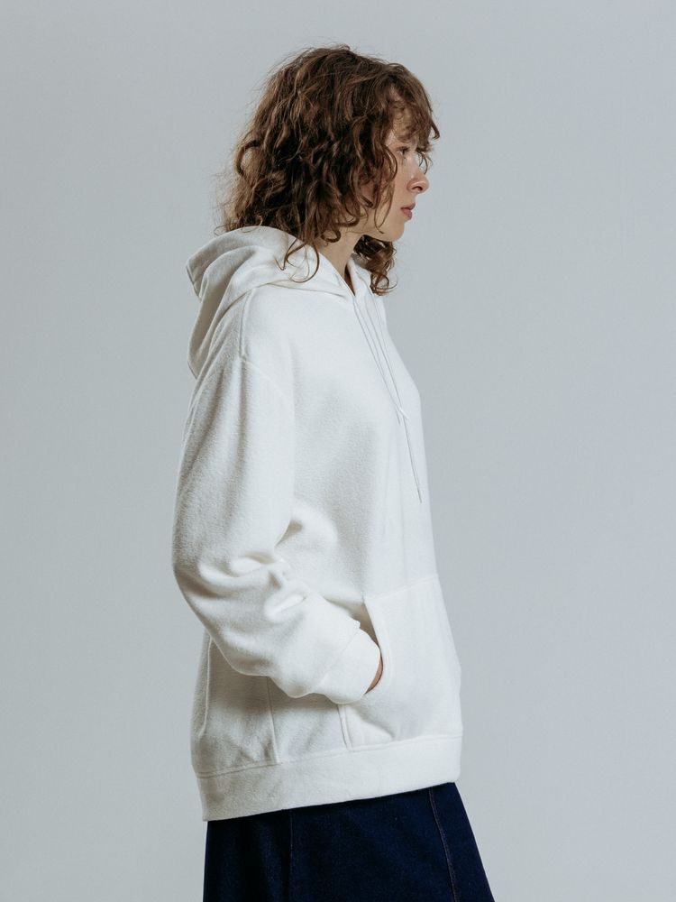 Худи унисекс Prima Vista, белое, размер L