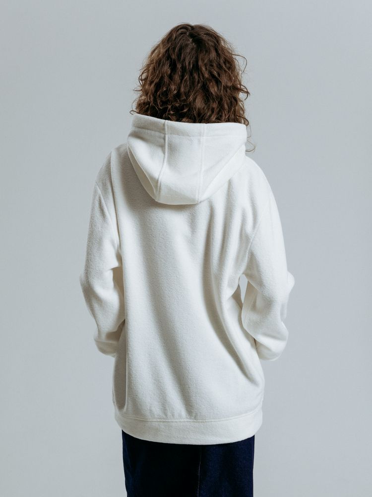Худи унисекс Prima Vista, белое, размер L