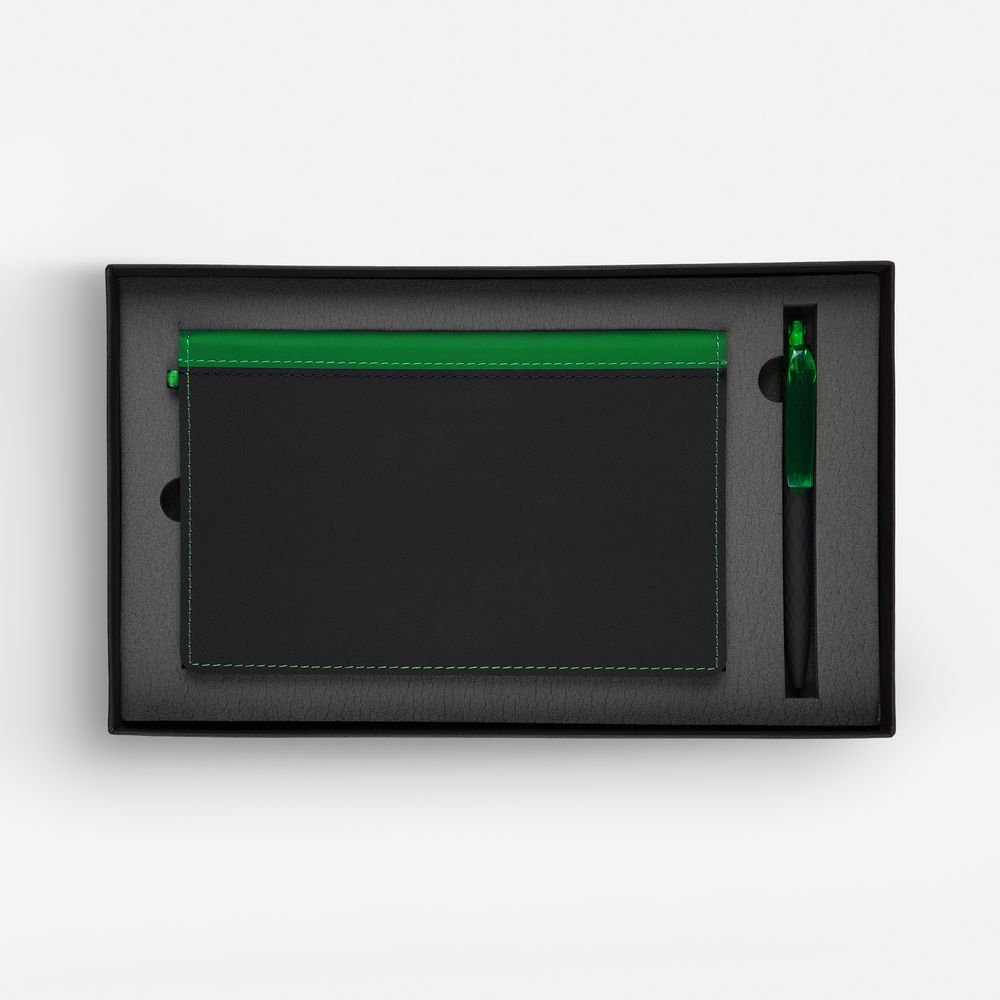 Набор Nice Twice, черный с зеленым