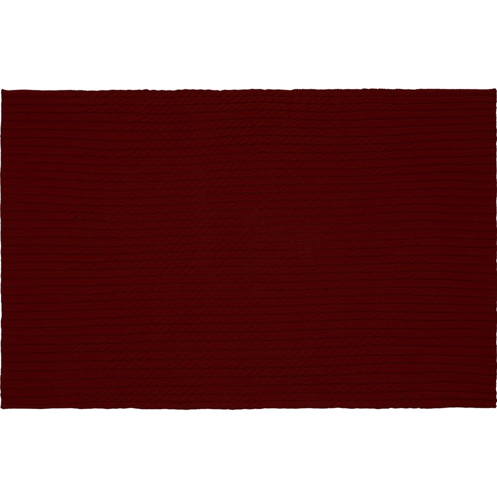 Плед Tressa, темно-красный