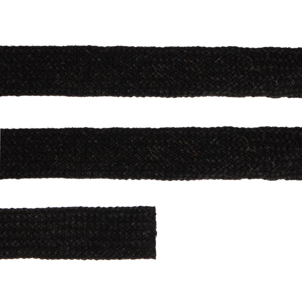 Плоский шнур Cord XL, черный, 180 см