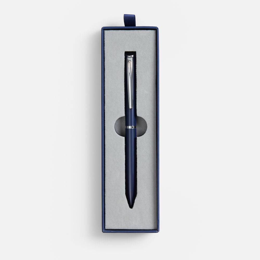 Ручка шариковая Ringa в футляре, синяя