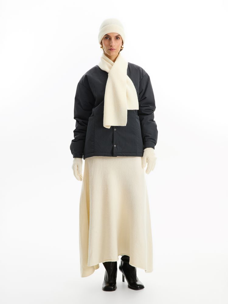 Перчатки Bernard, молочно-белые (ванильные), размер L/XL