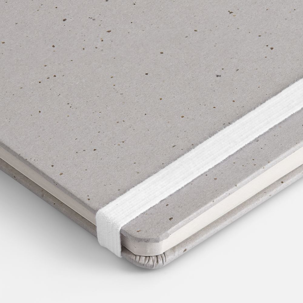 Блокнот Lactonica, серый