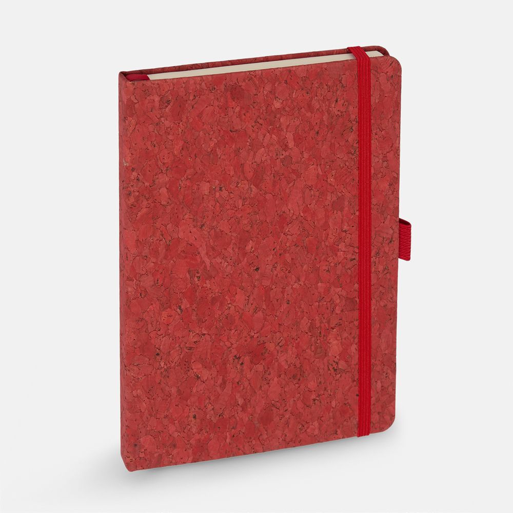 Блокнот Cork County, красный