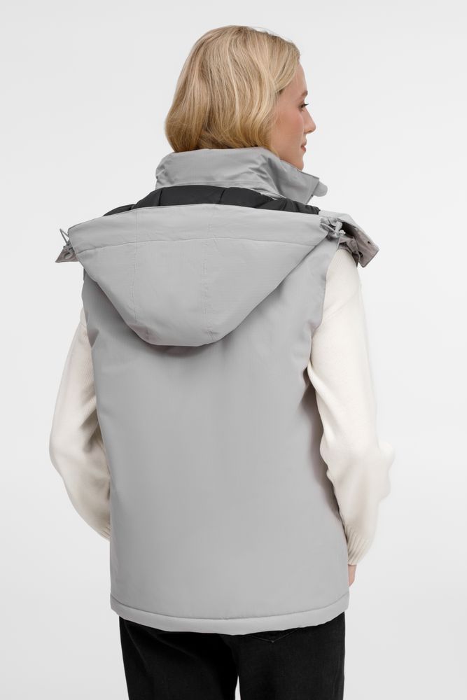 Жилет унисекс Sfera, светло-серый, размер S