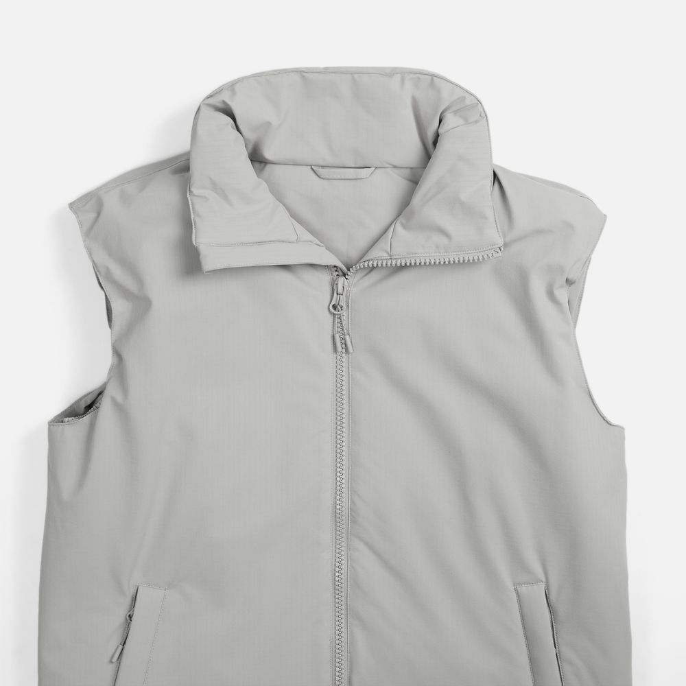 Жилет унисекс Sfera, светло-серый, размер S