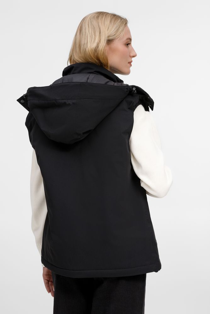 Жилет унисекс Sfera, черный, размер 3XL