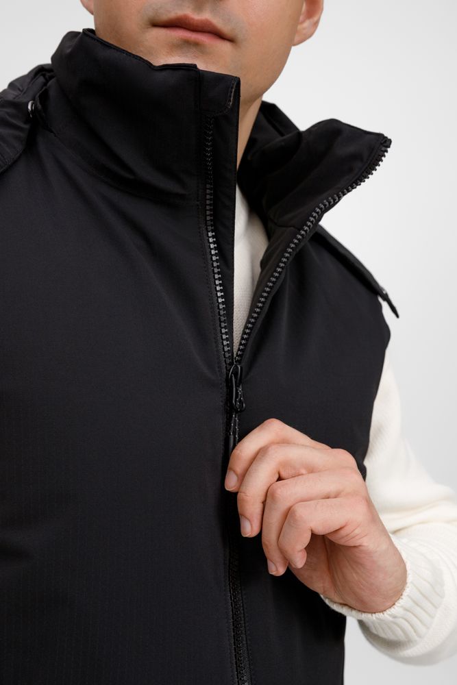 Жилет унисекс Sfera, черный, размер 3XL