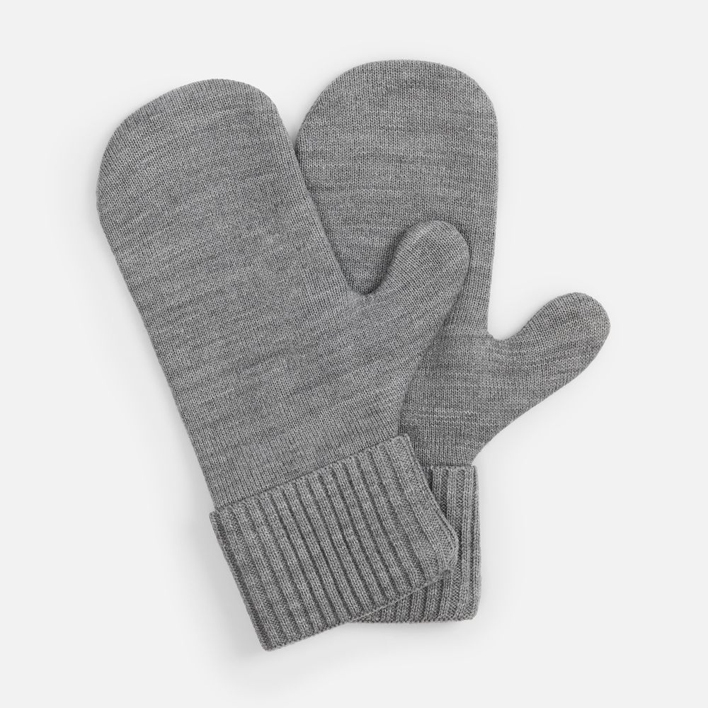 Варежки Yong, серые, размер L/XL