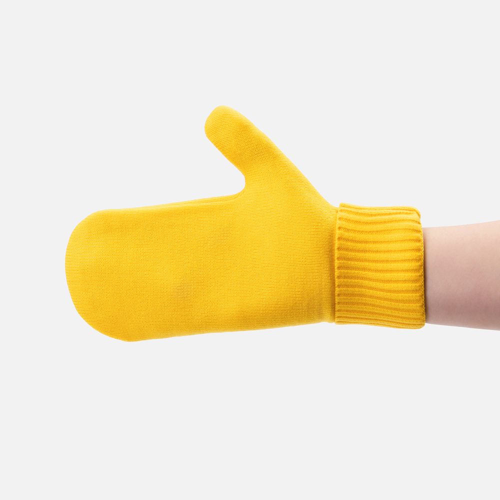 Варежки Yong, желтые, размер L/XL