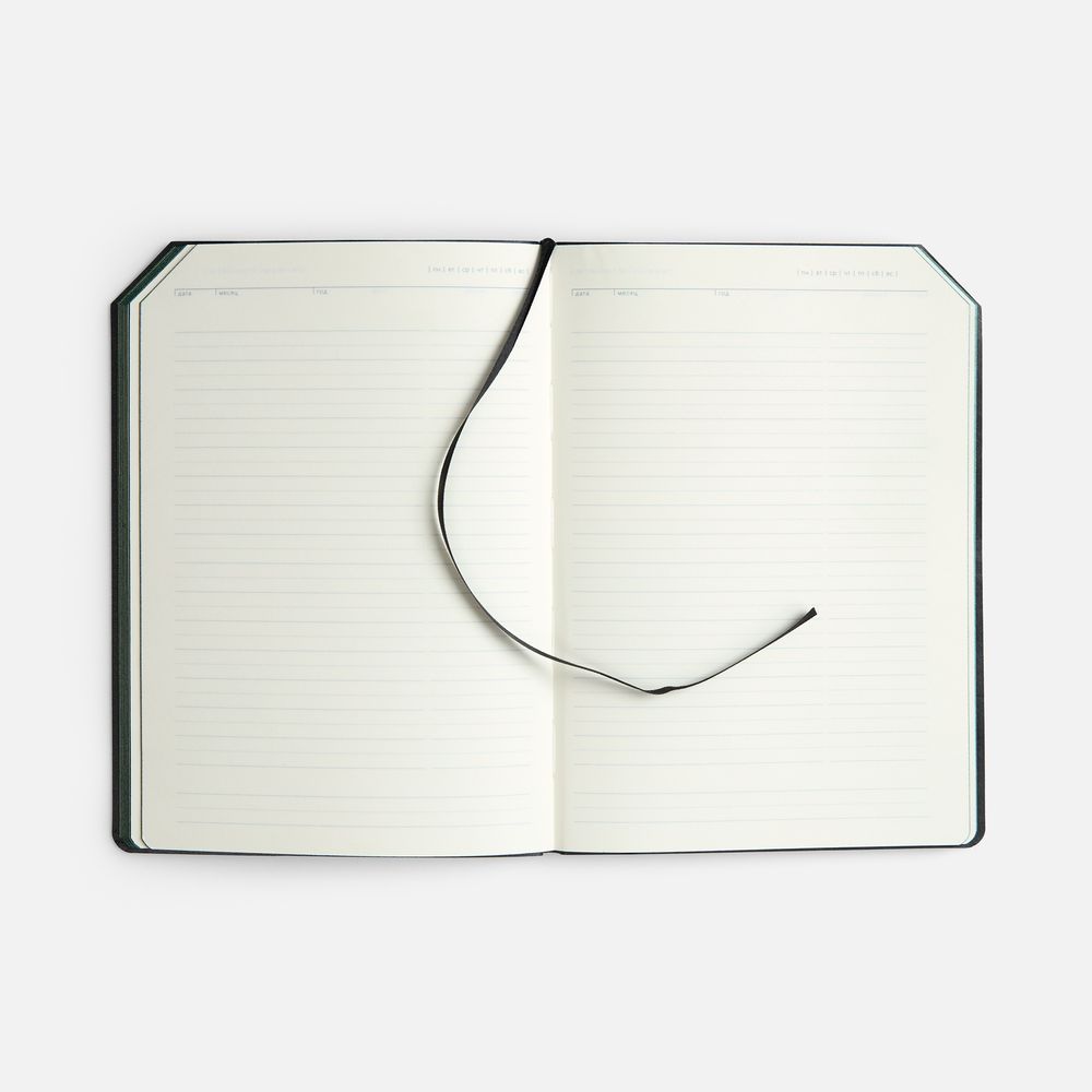 Ежедневник Espresso, недатированный, зеленый