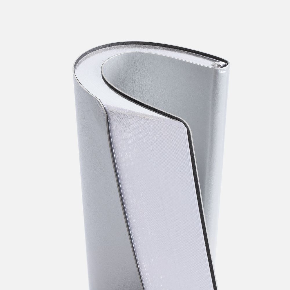 Ежедневник Nebraska Flex, недатированный, ver. 2, серебристый