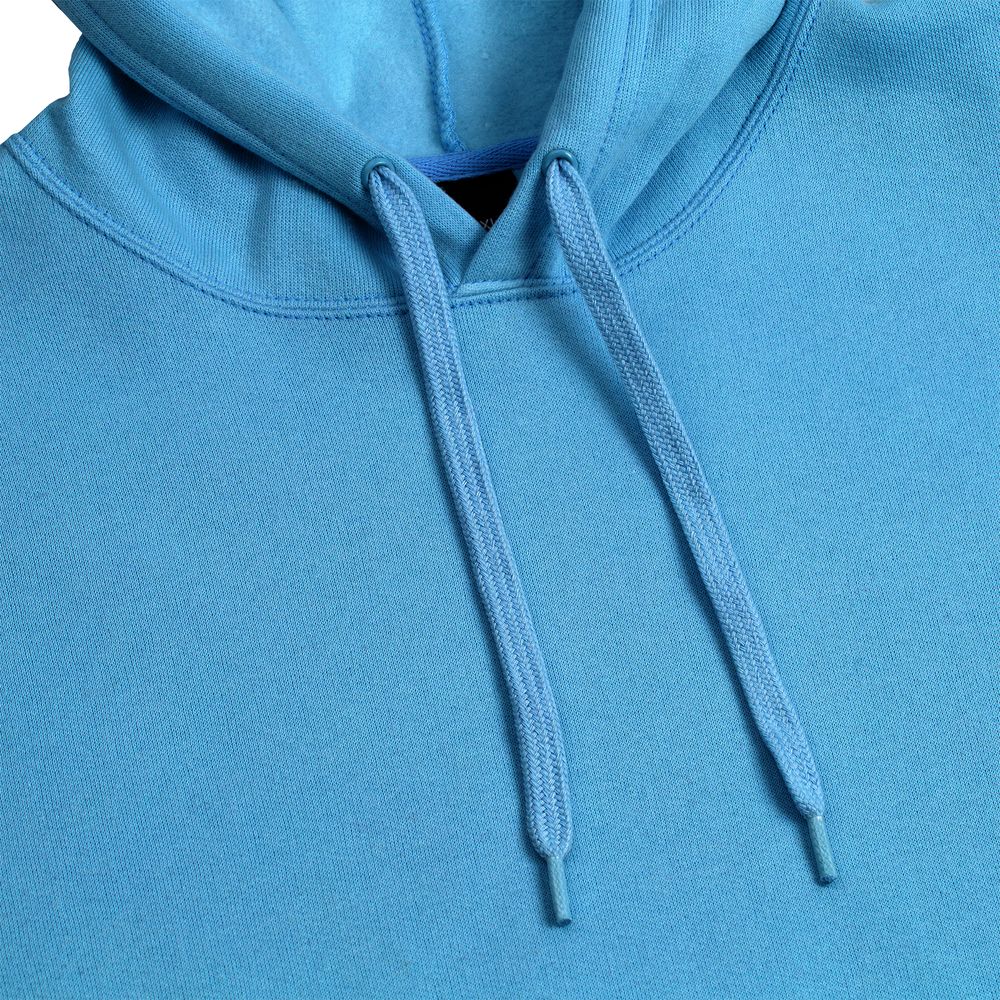 Толстовка с капюшоном Slam 320, бирюзовая, размер XXL