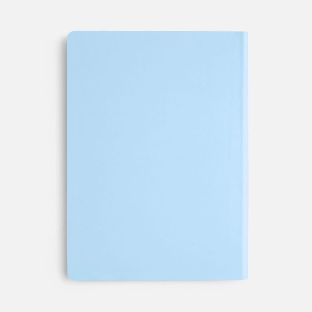 Ежедневник Flex Shall New, недатированный, голубой