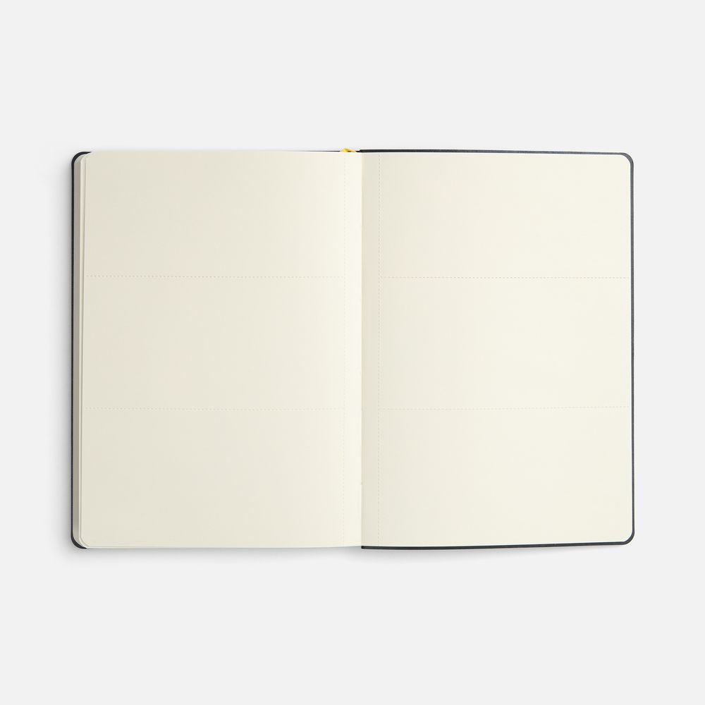 Ежедневник Flex Shall New, недатированный, черный